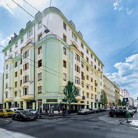 Apartmán Bpr W21 Retro With Balcony Budapešť